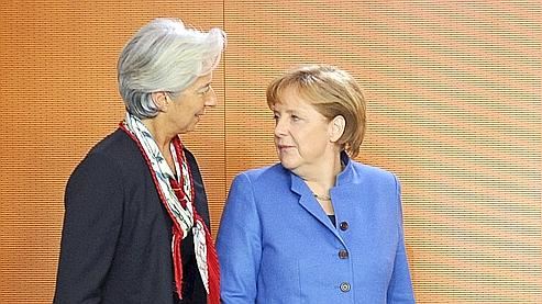 Merkel e Lagarde debateram situação da Grécia em Berlim